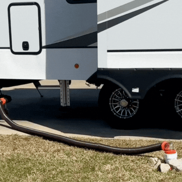RV Sewer Hose Support System - 0