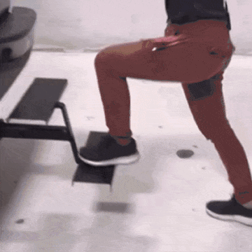 Trailer Two-Step Receiver Hitch Stair - 0