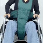 Wheelchair Seatbelt with Pocket