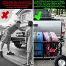 2-in-1 Hitch Cargo Carrier & Hand Push Cart-3