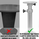 RV Adjustable Table Pedestal-3