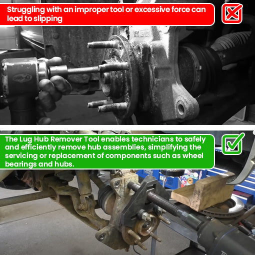 Lug Hub Remover Tool
