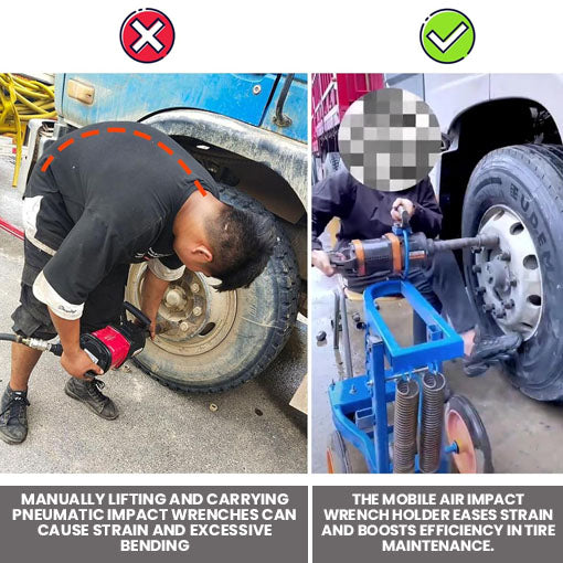 Mobile Air Impact Wrench Holder