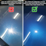 400 Lumen Rechargeable Handheld Color Match Light