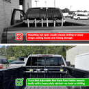 Truck Bed Adjustable Rod Rack Pole Holder-3