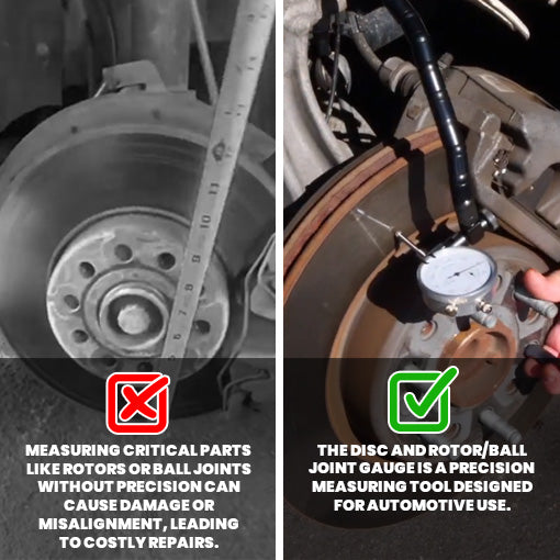 Disc and Rotor/Ball Joint Gauge