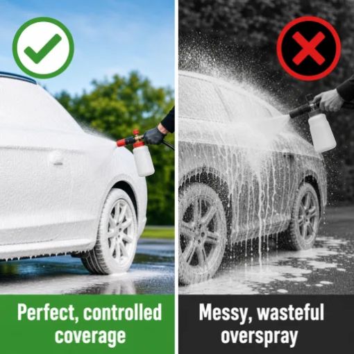Adjustable Foam Spray Nozzle