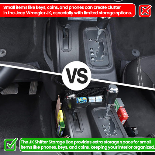 JK Shifter Storage Box