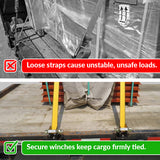 Bolt-On Lashing Truck Tie Down Winch