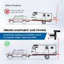 2-in-1 Drop/Rise Trailer Hitch Adapter-3