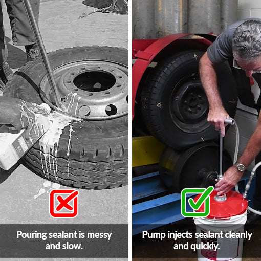 Heavy Duty Tire Sealant Pump