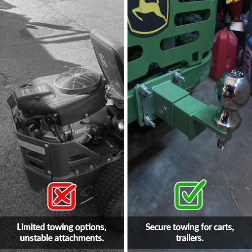 Rear Tractor Zero Turn Trailer Hitch Lawn Mower
