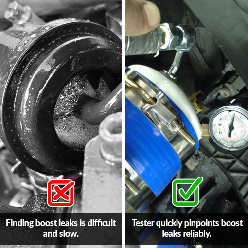 Heavy Duty Turbo Boost Leak Tester (for Class 7 & 8 Trucks)
