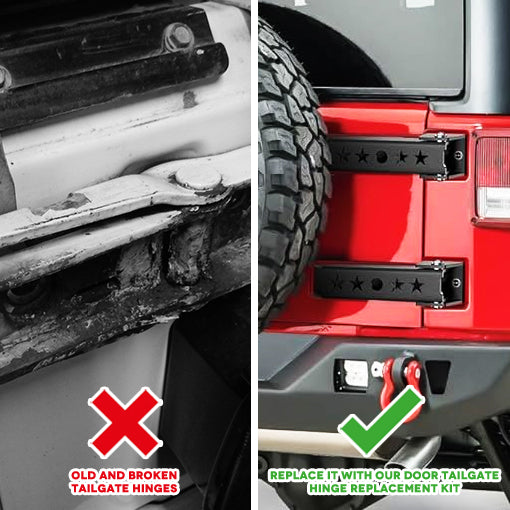 Door Tailgate Hinge Replacement Kit