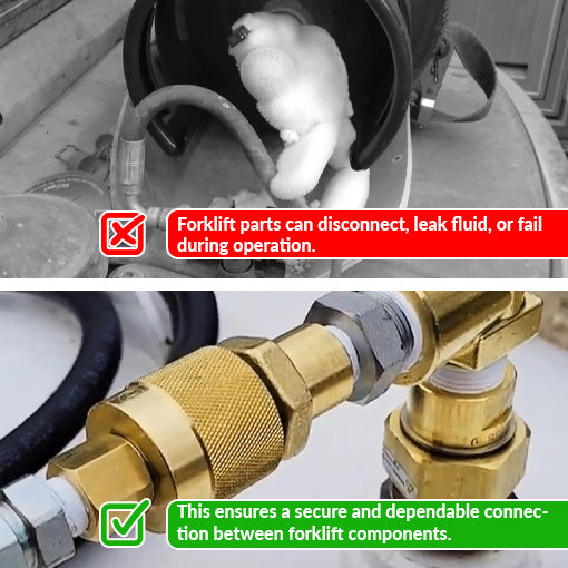 Forklift Propane Tank Connector
