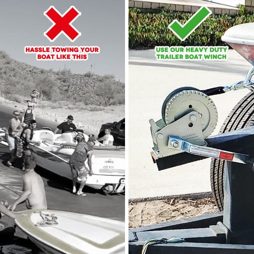 Heavy Duty Trailer Boat Winch