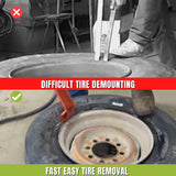 Heavy Duty Truck Tire Impact Driven Demount Tool