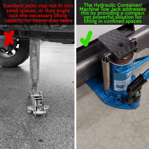 Hydraulic Container/Machine Toe Jack