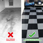 Interlocking Anti-slip Garage Floor Tiles