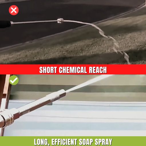 Pressure Washer Long Range Chemical Nozzle