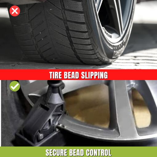 Quick Tire Changer Bead Clamp