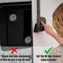 RV Door Keyless Latch Extender-3