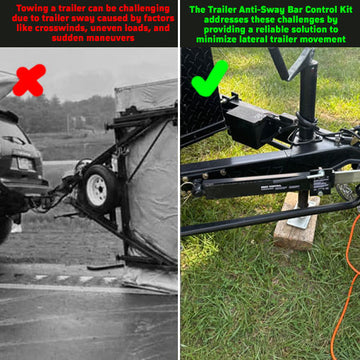 Trailer Anti-Sway Bar Control Kit - 0