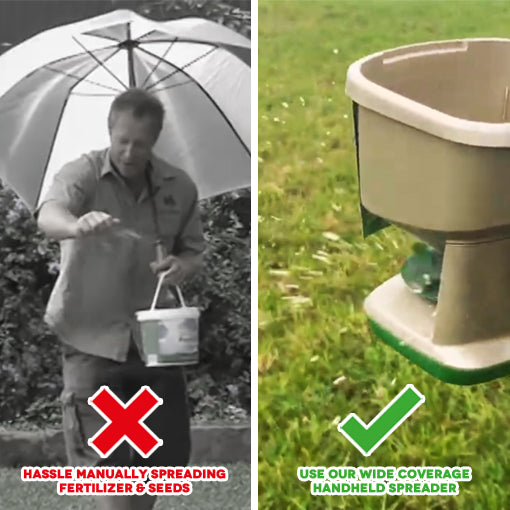 Wide Coverage Handheld Spreader