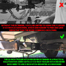 34-inch Trailer Hitch Receiver Extender-3