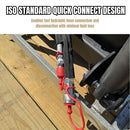 2-Set 1/2'' Ag Hydraulic Tractor Quick Connect Couplers with Dust Caps-4