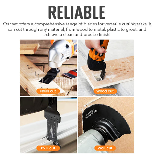 29PCS Oscillating Saw Blades