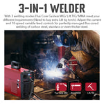 3-in-1 Portable Synergic Welding Machine
