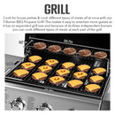 3 Burner BBQ Propane Grill-4