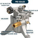 7/8" Shaft Vertical Pressure Washer Pump Replacement 3400 PSI-4