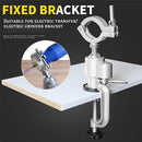 360° Bench Vise Electric Drill Stand Holder-4