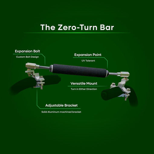 Zero-Turn Lawn Mower Single-Handed Steering Bar