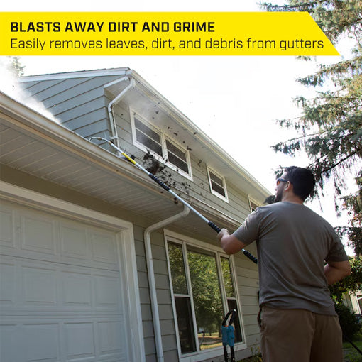 Upgraded Pressure Washer Gutter Cleaner Attachment
