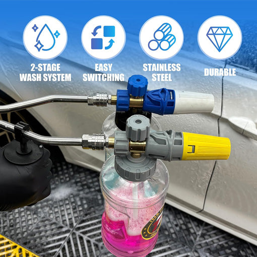 Pressure Washer Dual Connector Accessory