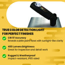 400 Lumen Rechargeable Handheld Color Match Light-4