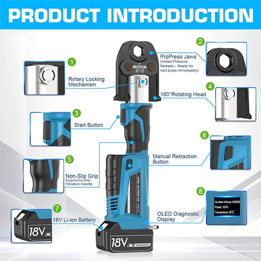 18V Pro Press Tool