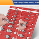 Wall-Mountable Bolt and Nut Identifier Gauge-4