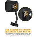 Quick Release Side Mirrors for TJ, JK, JKU-4
