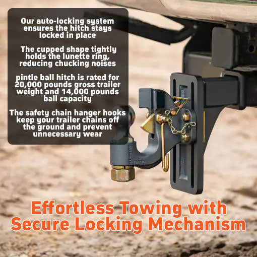 Ball and Pintle Hitch Hook Combination