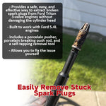 Broken Spark Plug Remover Tool Kit