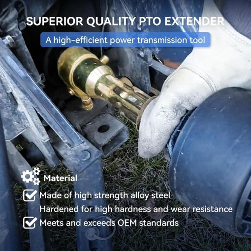 Heavy Duty PTO Extension Quick Connect Adapter