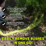 Heavy Duty Shrub Clump Remover