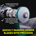 Lawn Mower Blade Sharpener Drill Attachment