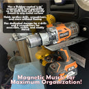 Magnetic Power Tools Organizer-4