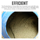 Portable Electric Cement Mixer-4