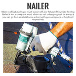Reliable Pneumatic Roofing Nailer